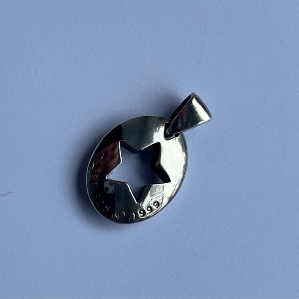 Tiffany & Co. Silver Star Pendant Necklace